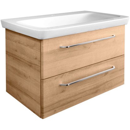 Fackelmann Kúpeľňová skrinka pod umývadlo MILANO suk.dub 800 x 492 x 476 mm Fackelmann Kúpeľňová skrinka pod umývadlo MILANO suk.dub 800 x 492 x 476 mm