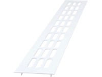 Cobra vetracia mriežka biela 100 x 400 mm