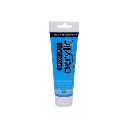 Daler Rowney Akrylová farba GRADUATE coerulum, 120 ml