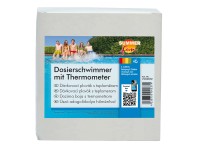 Dávkovací plavák s teplomerom