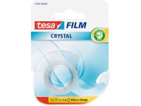 tesa Kancelárska lepiaca páska tesafilm CRYSTAL s odvíjačom, 10 m x 19 mm