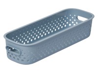 SmartStore Úložný kôš Essence Slim modrý 29,5 x 10 x 6,5 cm, 1,3 l