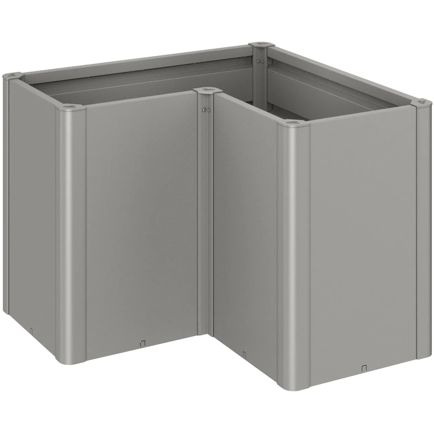 E-shop Biohort Vyvýšený záhon Belvedere Maxi L100 kremeňovo sivý 102 x 102 x 53 x 77 cm
