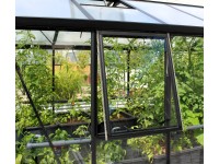 Vitavia Bočné okno Z bez skla čierne 70,8 cm x 86,2 cm