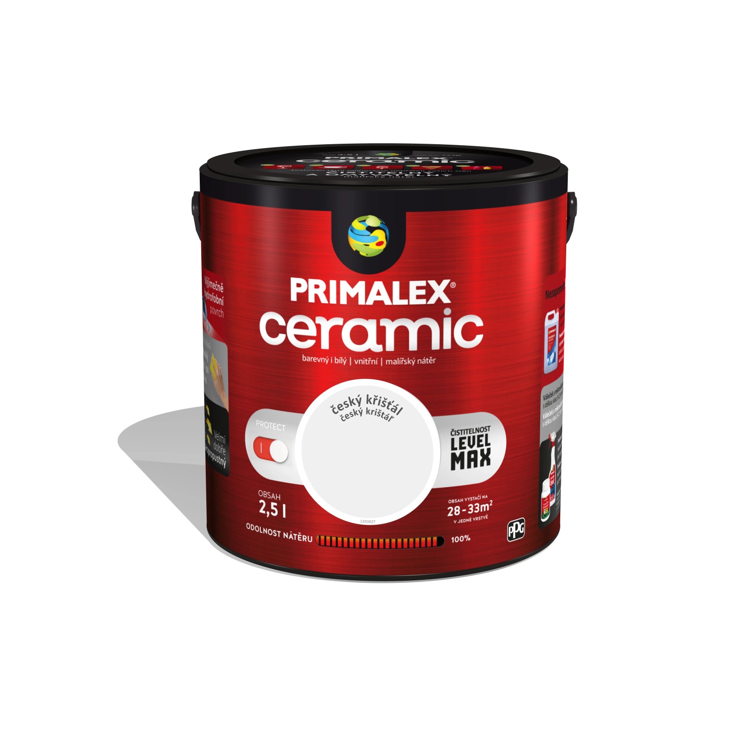 E-shop PRIMALEX Vnútorný maliarsky náter Ceramic Český krištáľ 2,5 l