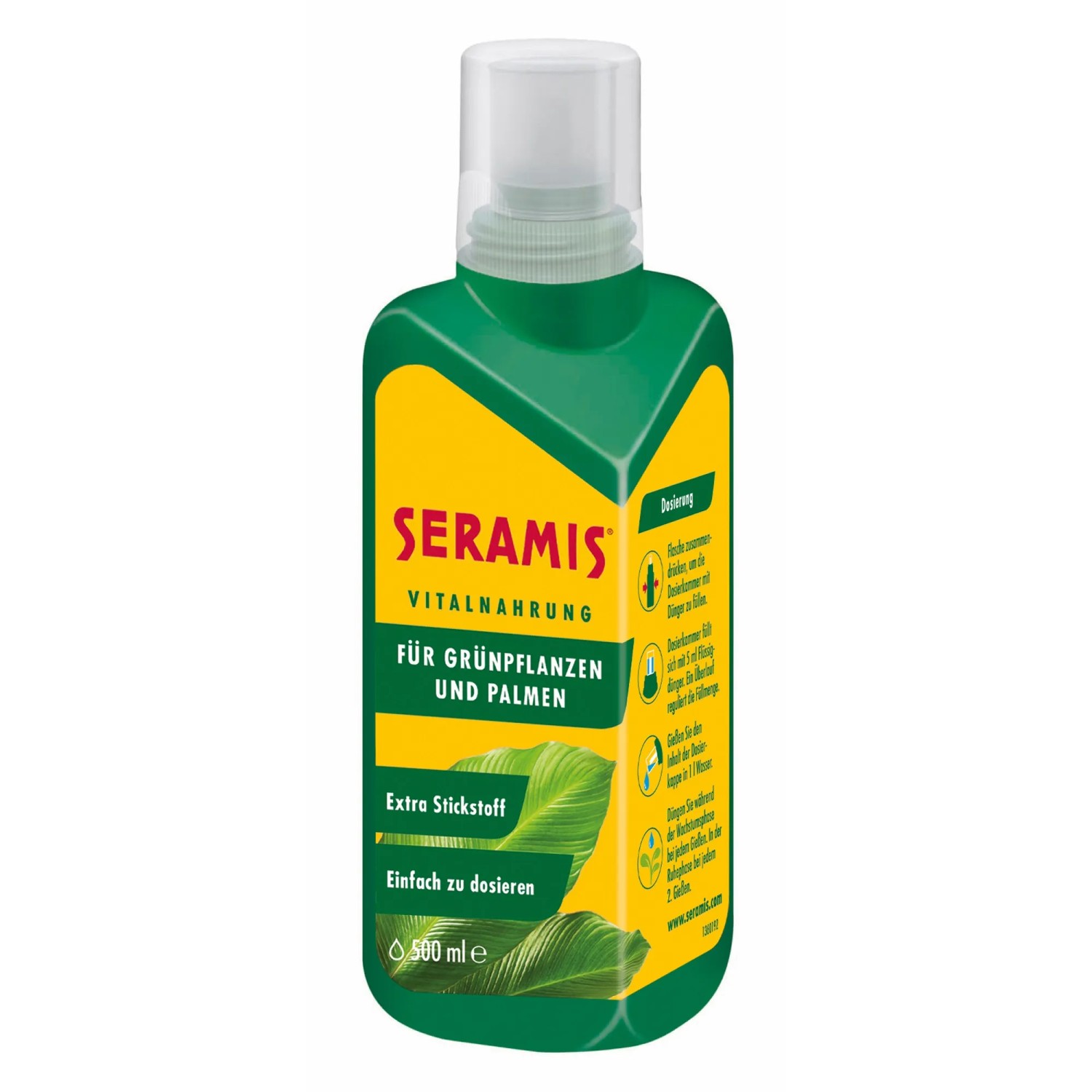 E-shop SERAMIS Hnojivo pre zelené rastliny a palmy 500 ml
