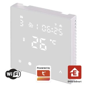 Digitálny termostat Smart Home na ovládanie kúrenia.