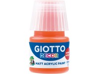 GIOTTO Akrylová farba Decor Acrylic MATT oranžová, 25 ml