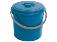 Curver Vedierko s vekom 10 l modrý, 290 x 280 x 270 mm