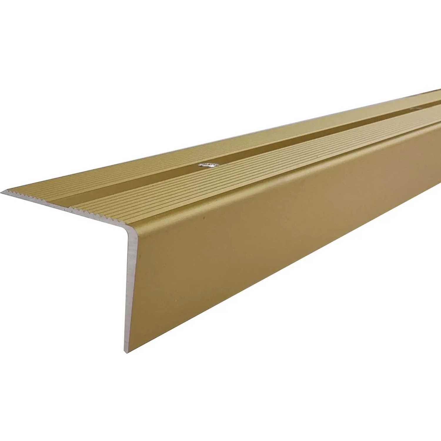 E-shop Arcansas Schodová lišta DECORGRALL alu zlatá elox 24,5 x 10 x 2000 mm