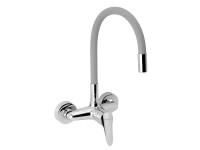 Titania Drezová batéria 94480,0S s flexi ramenom, striebrosivá, rozstup 150 mm