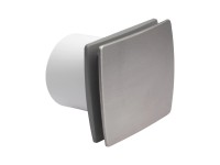 Kanlux Potrubný ventilátor CYKLON EOL F100B INOX s čelným panelom