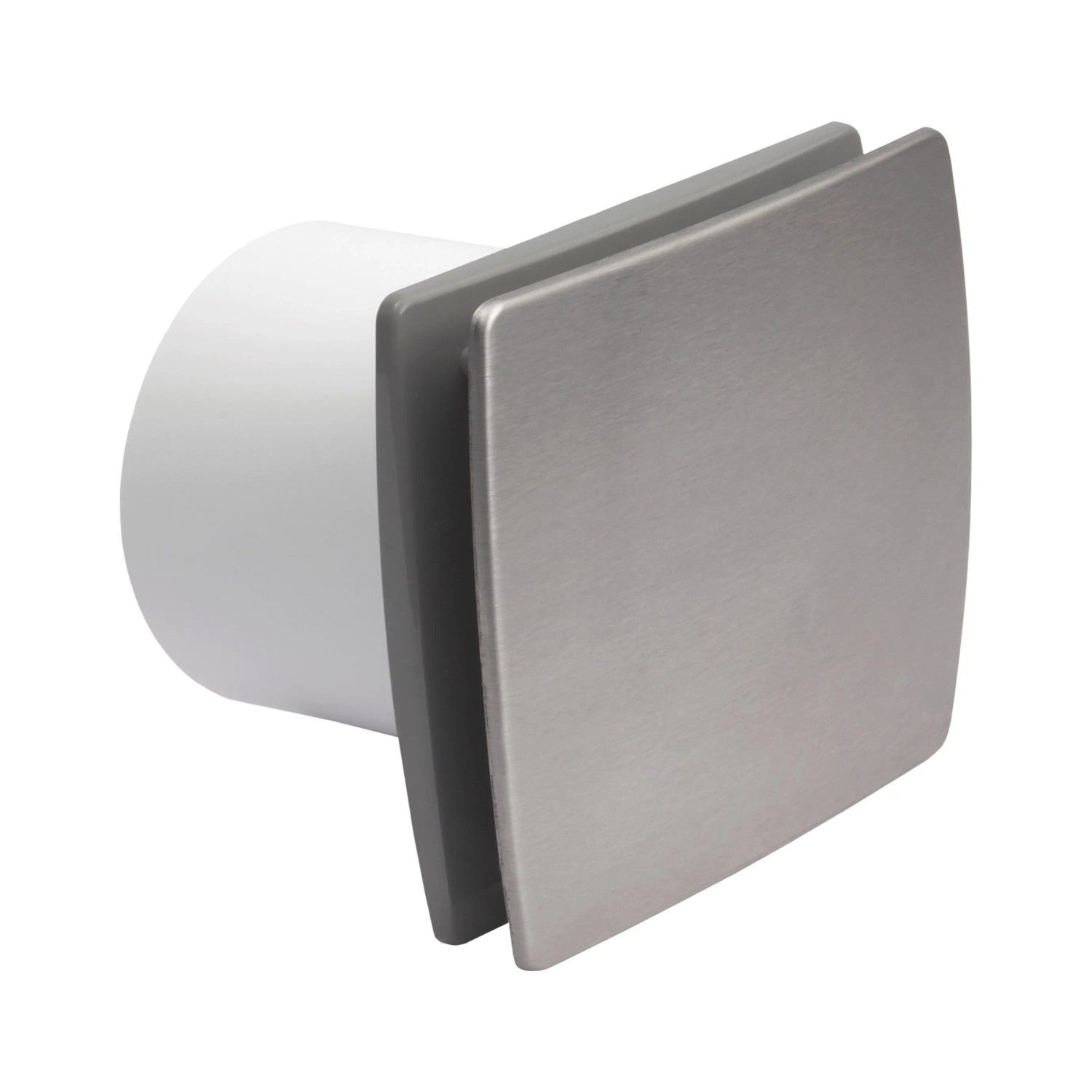 E-shop Kanlux Potrubný ventilátor CYKLON EOL F100B INOX s čelným panelom