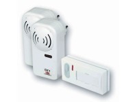 Bezdrôtový zvonček DZ 2-1 s dvoma prijímačmi