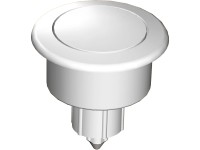 Alcadrain Tlačidlo pre vypúšťací ventil A2000, biela