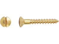 Skrutka do dreva so šošovkovou hlavou PZ mosadzný 4 x 25 mm, 30 ks