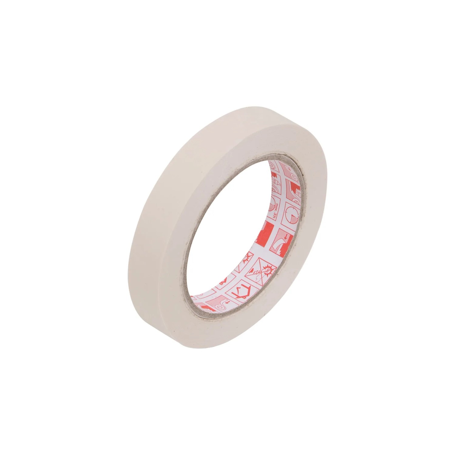 E-shop LUX-TOOLS Krepová lepiaca páska 19 mm x 50 m, 1 ks