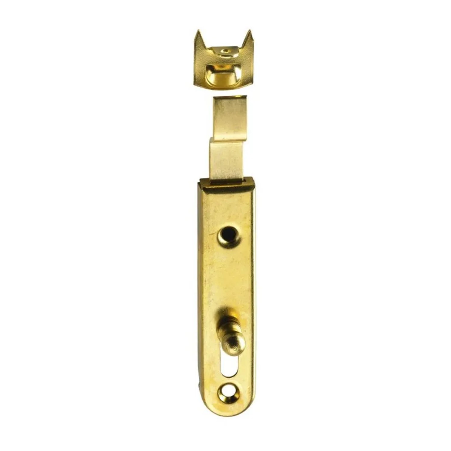 E-shop Hettich Nábytkový zámok s čapom zahnutý, pomedený 16 x 70 mm