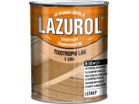 Lazurol Tixotropný lak S1091, 750 ml bezfarebný lesklý