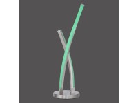 Just Light. Stolná LED lampa LOLAsmart Swing RGB+2700-5000K+ovl., 13 x 48,5 cm
