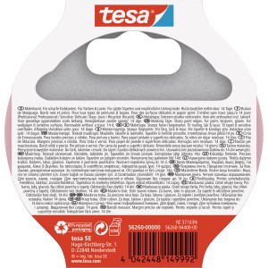 Tesa Professional Sensitive maskovacia páska, rolka 25 mm x 25 m pre citlivé povrchy.