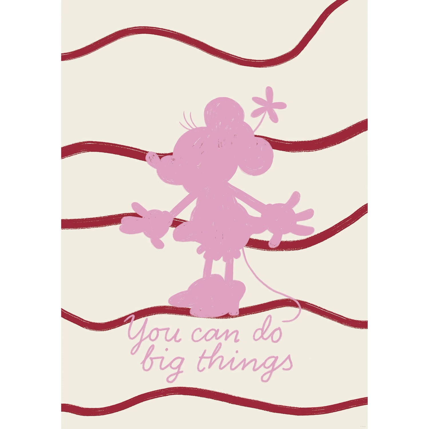 E-shop Komar Plagát Disney Minnie Mouse You Can Do Big Things 50 x 70 cm