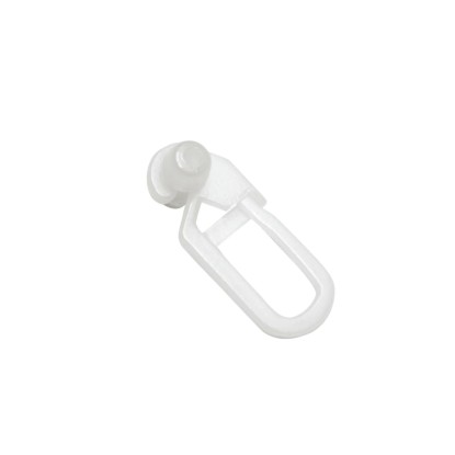 Gardinia Krúžky s háčikmi pre záclonovú tyč Thasos, biela, 20 ks