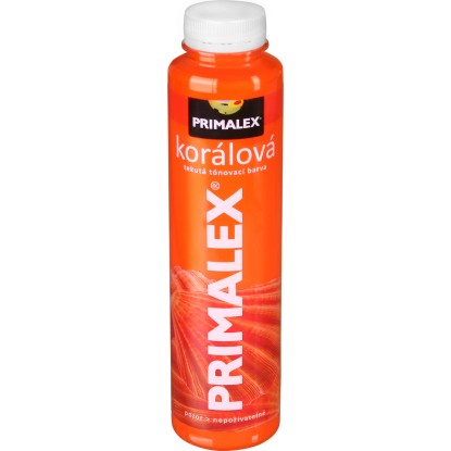 PRIMALEX Tekutá tónovacia farba koralová 0,5 l