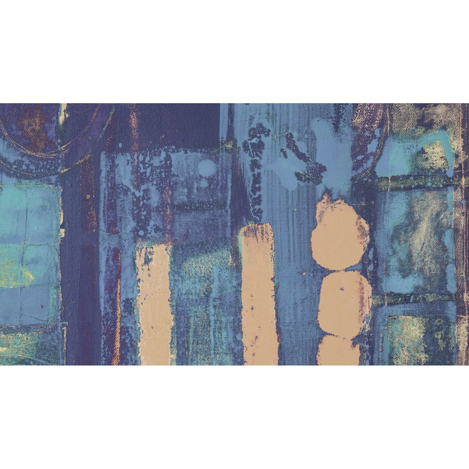 E-shop Komar Vliesová fototapeta Stems Blooming Blue, 500 x 280 cm