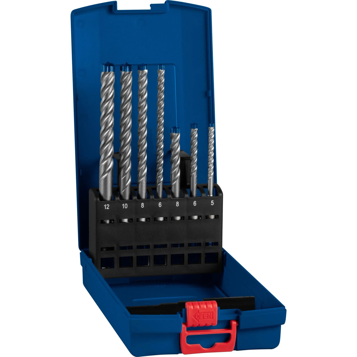 E-shop Bosch Sada vrtákov do betónu Expert SDS Plus-7X, 7-dielna