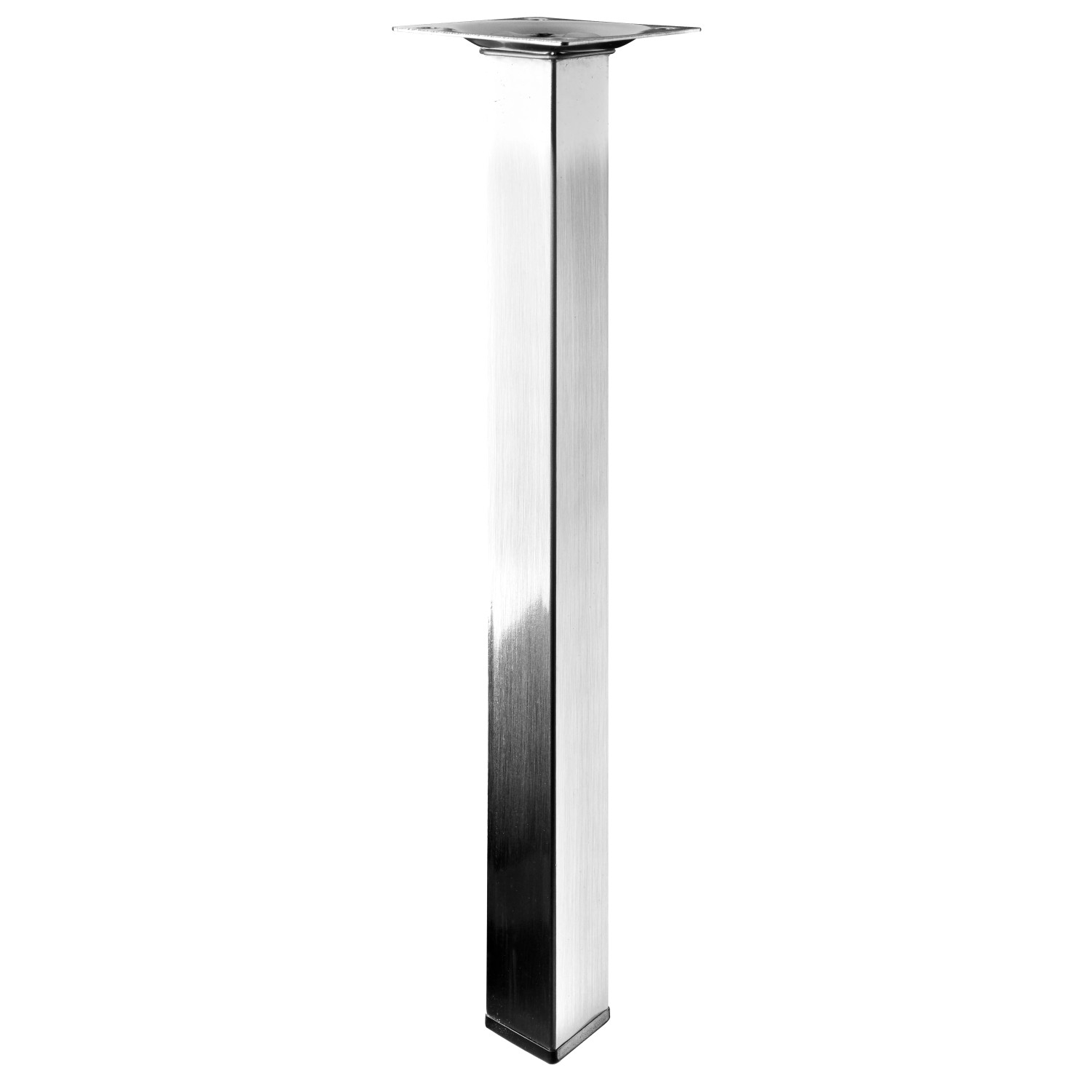 E-shop Hettich Nábytková noha hranatá, nerez, 25 x 25 x 300 mm