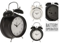 Koopman Retro stolný budík, rôzne druhy, 12 x 17,5 cm