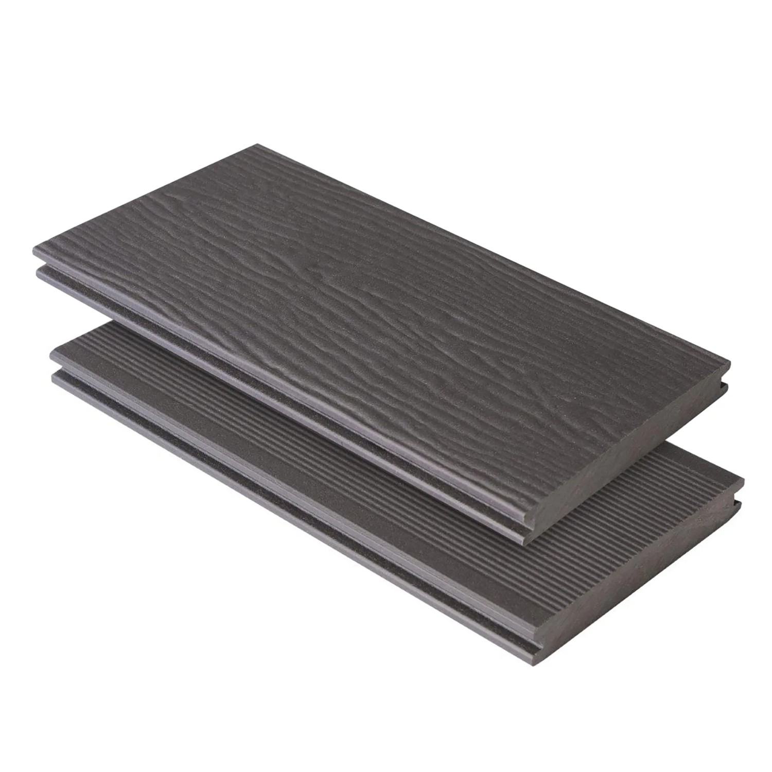 E-shop KOVALEX Terasová doska WPC STRUKTURO vzhl.dreva, plná sivo-hnedá 20x145x3000mm