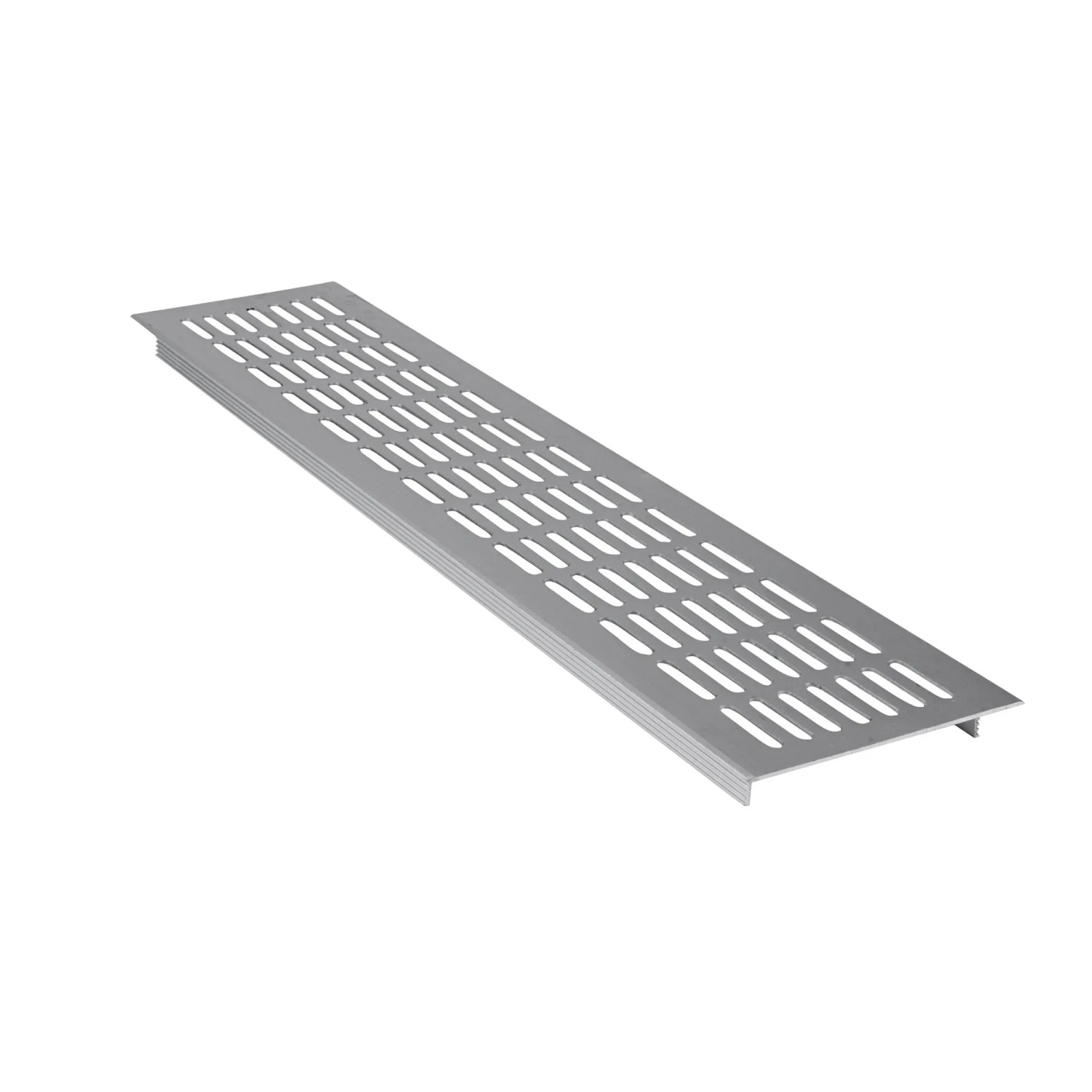 E-shop OBI Mriežka z ľahkého kovu, hliníková, strieborná, 480 x 100 mm