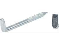Oceľový hák priemer 2,5 mm x 50 mm pozinkovaný, 6 ks Oceľový hák priemer 2,5 mm x 50 mm pozinkovaný, 6 ks