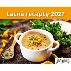 Helma 365 Stolový týždenný kalendár 2027 Lacné recepty 17,1 x 13,9 cm