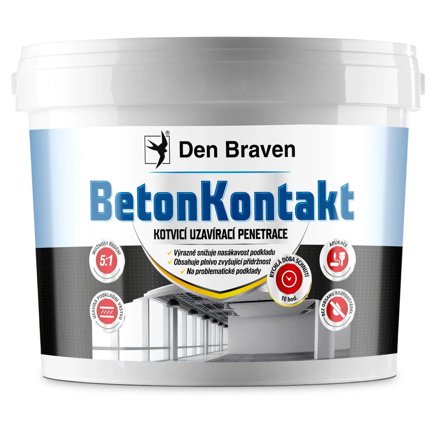 E-shop Den Braven Kotviaca uzatváracia penetrácia BetonKontakt 5 kg