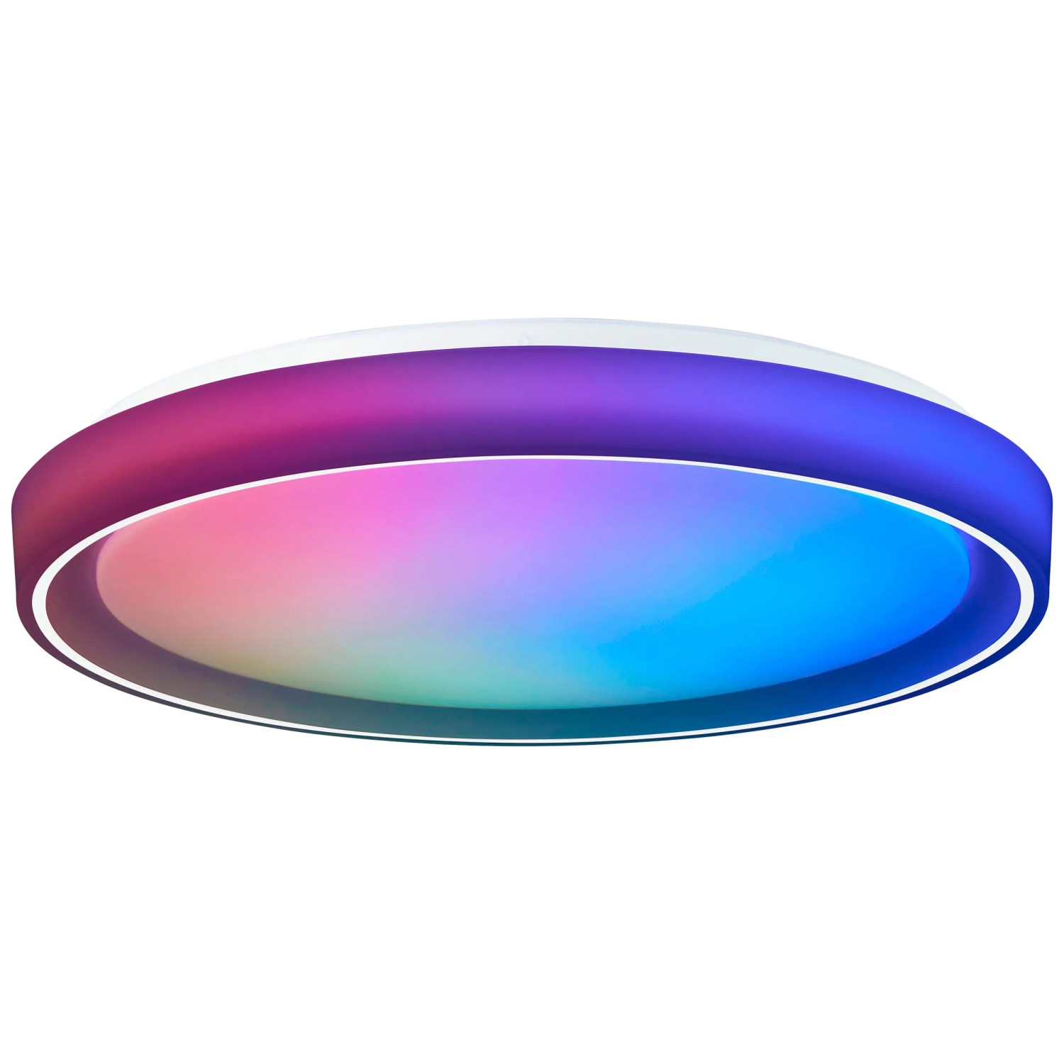 E-shop Brilliant Stropné LED svietidlo Floco, 34W, RGB +3000-6500K, 3600lm, pr. 49,5 cm