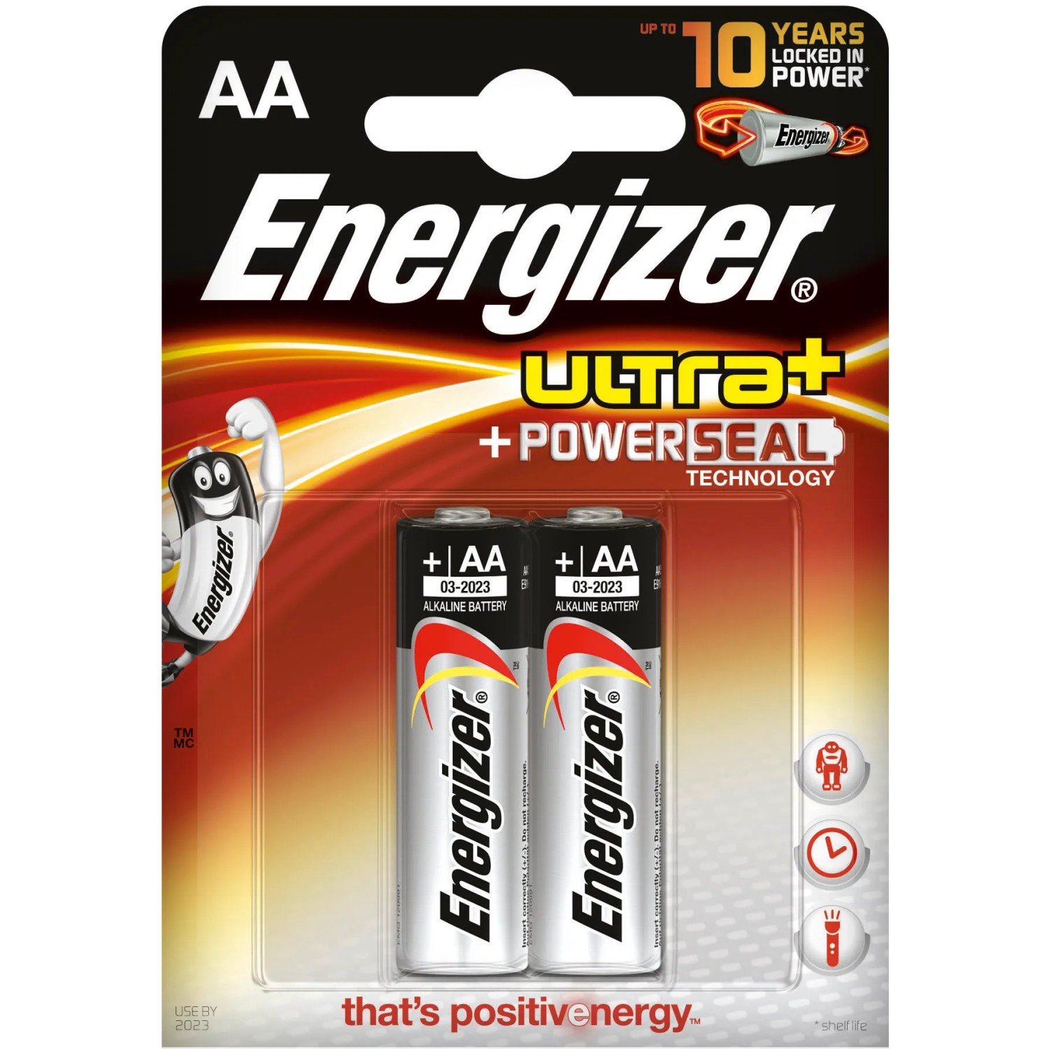 E-shop Energizer Batéria Ultra Power Seal AA, 2 ks