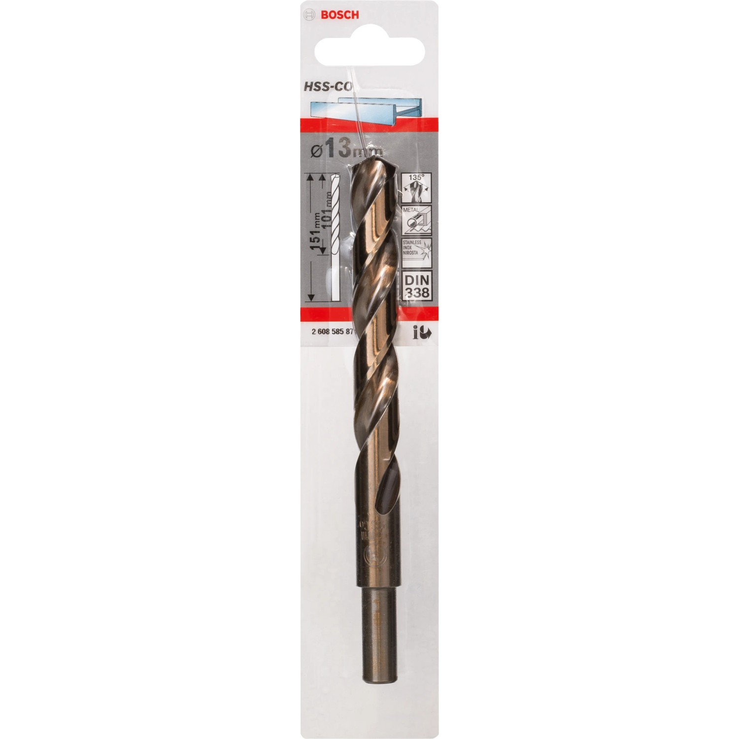 E-shop Bosch Vrták do kovu HSS-Co 13 x 151 mm