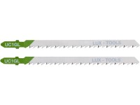 LUX Listy priamočiarej píly na drevo dlhé kónicky brúsené upínanie T, 2 ks