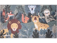 Detský koberec Safari Adventure motív so zvieratkami, pr. 80 x 140 cm Detský koberec Safari Adventure motív so zvieratkami, pr. 80 x 140 cm