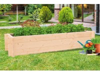 Maone Drevený vyvýšený záhon DIRK 3, hrúbka 40 mm, 151 x 51 x 41 cm