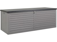 BWO Úložný box na podušky Salango sivý 390 l, 143,5 x 56,8 x 53,4 cm