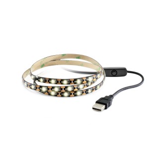 t.b.t. LED pásik s USB konektorom a vypínačom.