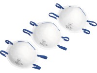 LUX-TOOLS Respirátor FFP2, 3 ks