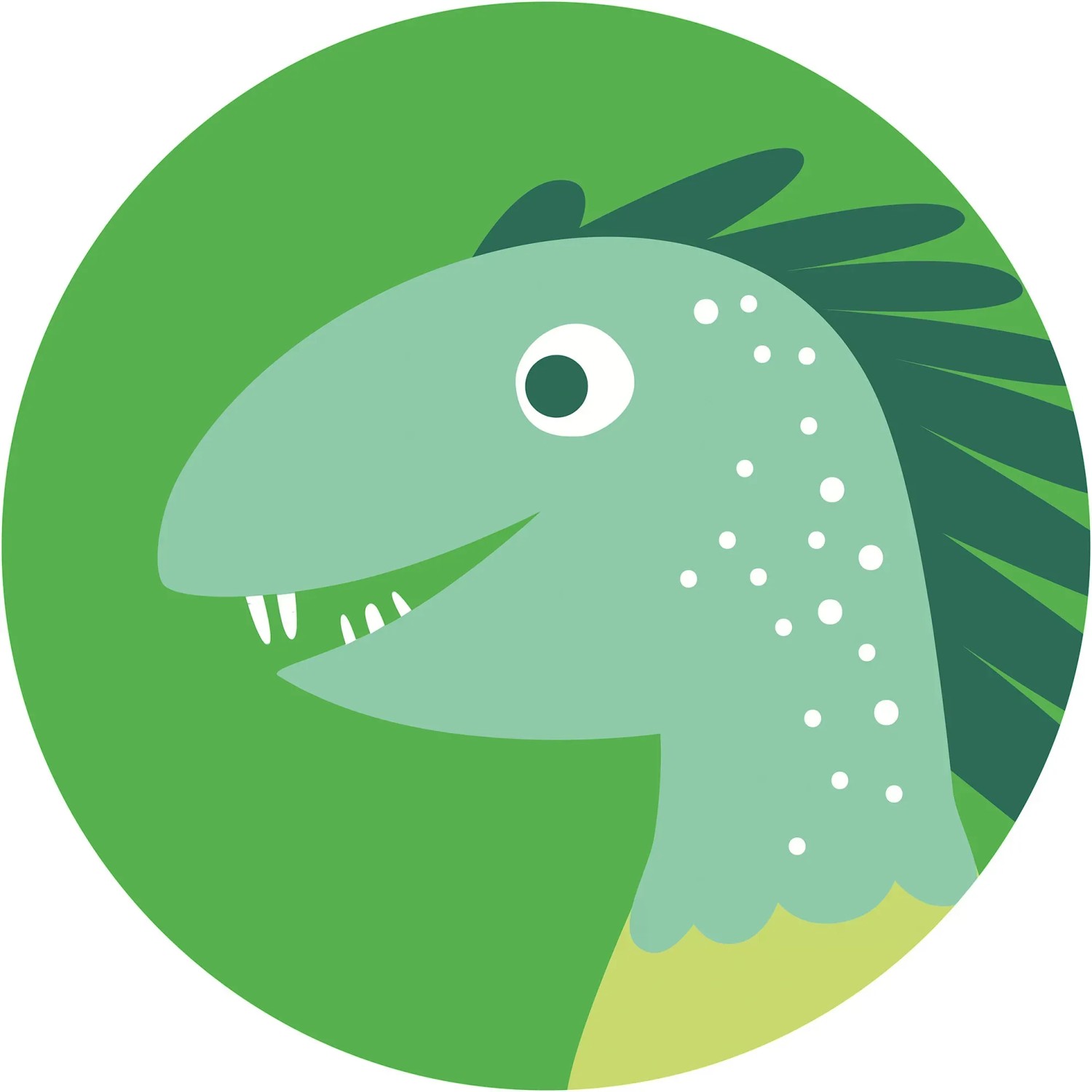 E-shop Komar Samolepiaca vliesová fototapeta Dot Little Dino Velo pr. 125 cm