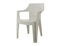 Mega Plast Záhradné kreslo MODENA cappuccino 84 x 50 x 60 cm