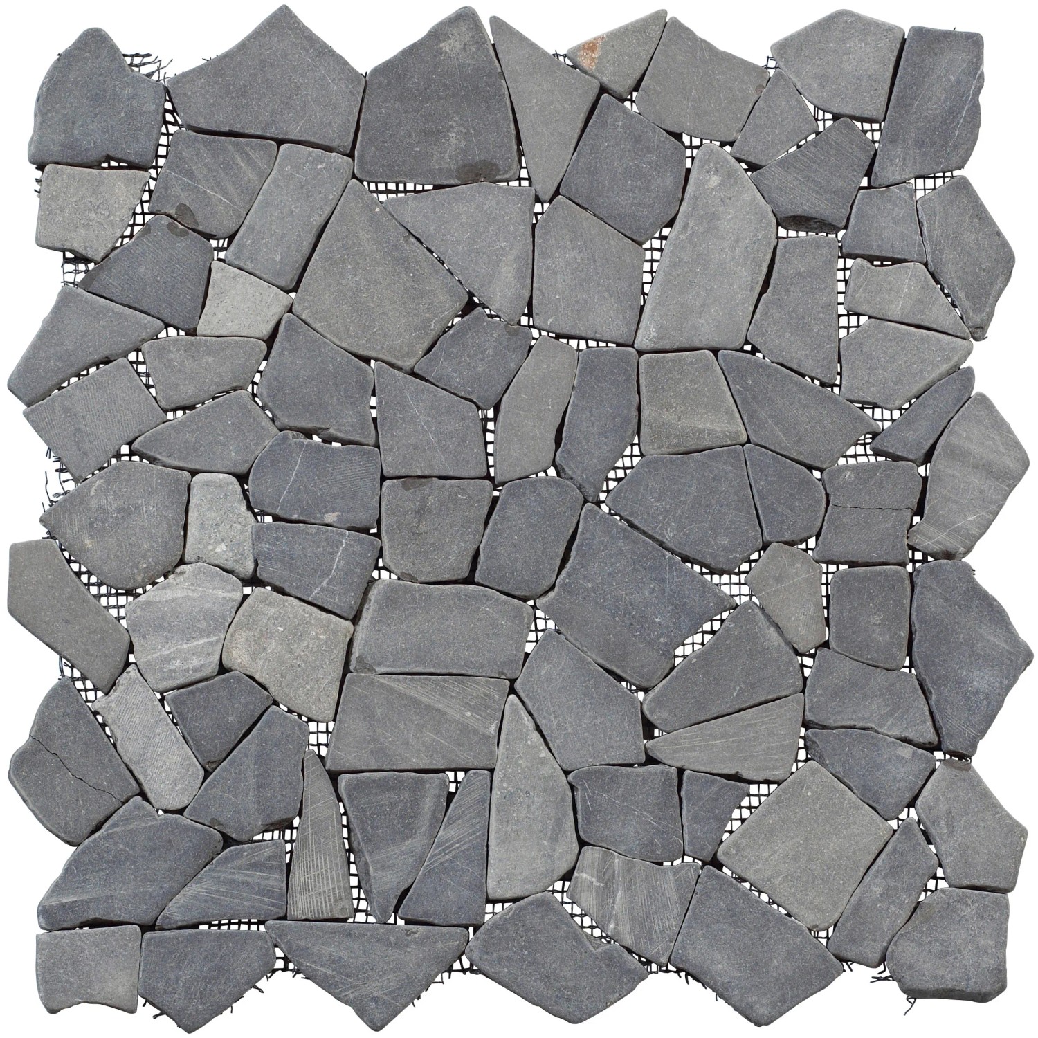 E-shop Euro Stone Kamenná mozaika Poly Graphite 30,5 x 30,5 cm