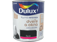 Dulux Rýchla renovácia dvere a okná čierna 0,75 l